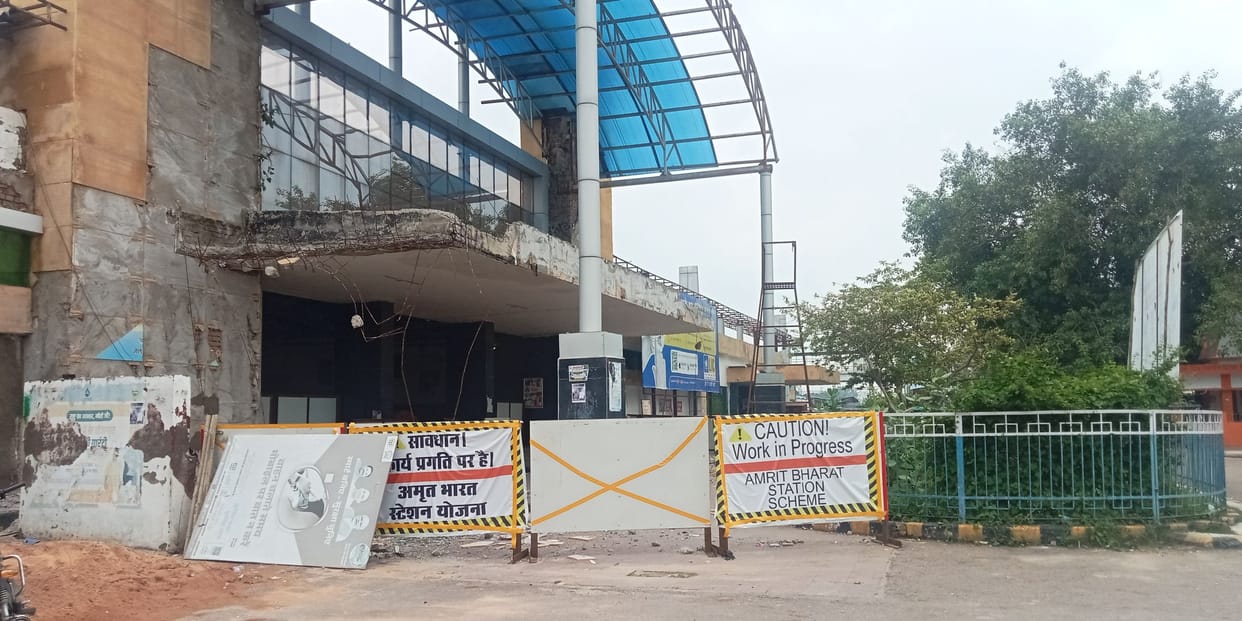 The station's main access route will remain closed for a month