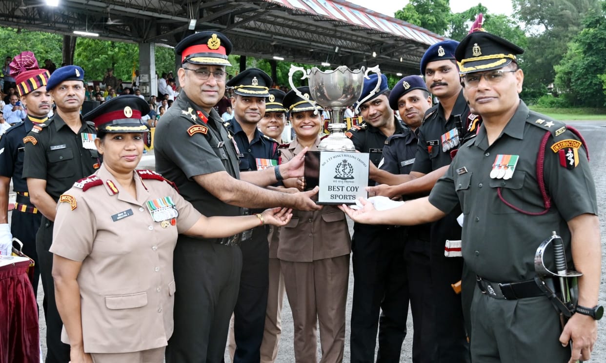 329 recruits joined the technical wing of the Army Medical Center.