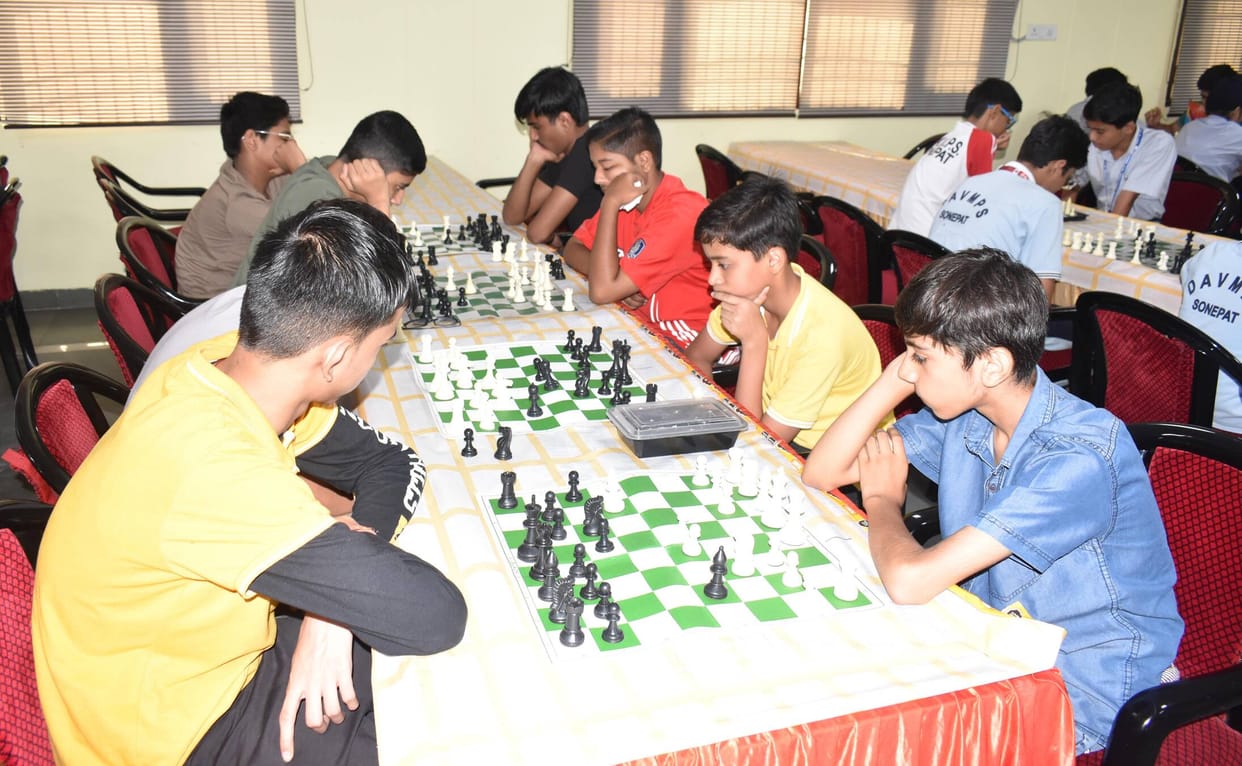 Police DAV School, Ambala City won the Under-19 chess competition.