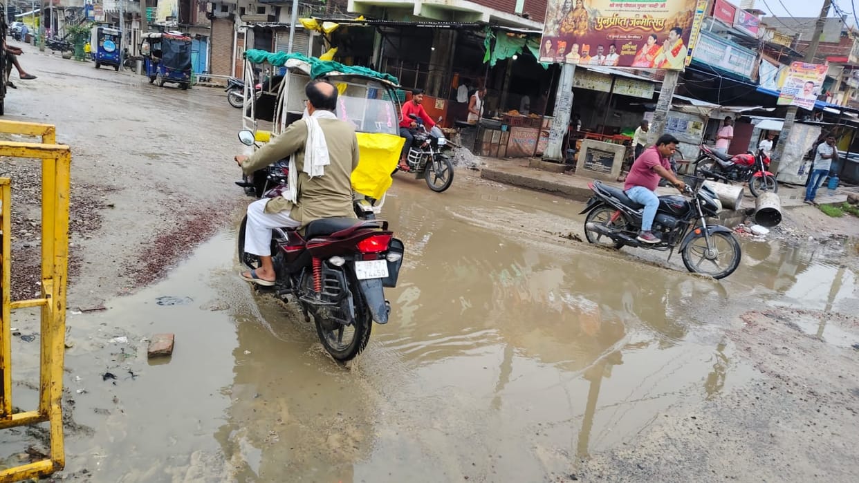 Rain brings relief from the heat; waterlogging adds to the woes