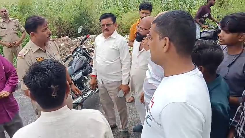 Hindu organizations outraged over cow slaughter incident; stage protest.