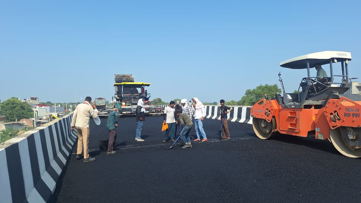 Traffic to pick up speed soon; work on the Gurugram-Pataudi-Rewari highway is in the final stage.