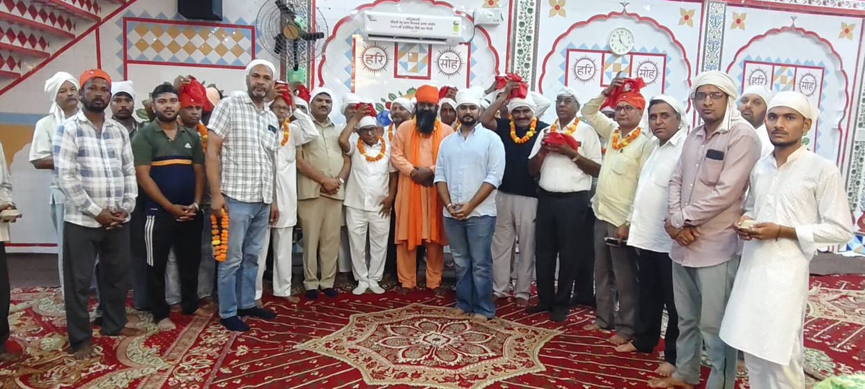 Soil brought from Kashi distributed in villages