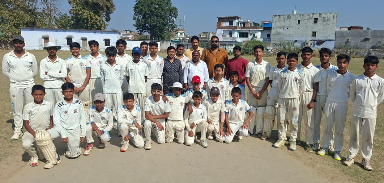 Siddharthnagar defeated Basti Stadium team by 171 runs.