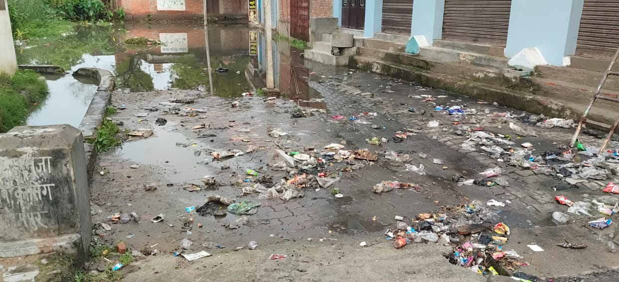 The cleanliness system was exposed in a quarter of an hour of rain