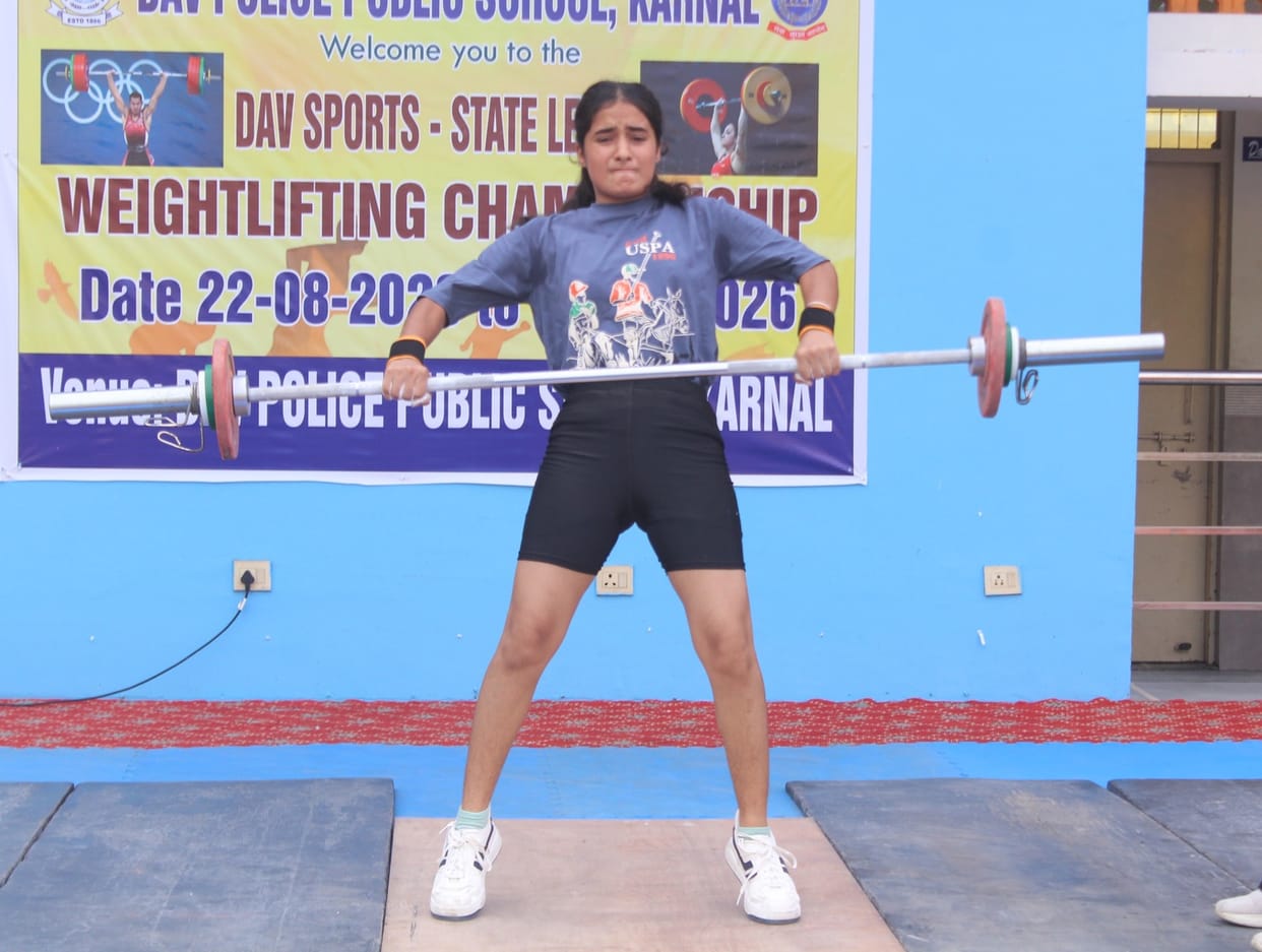 Shivangi first and Vanshika second in the Under-17 44kg weight category.