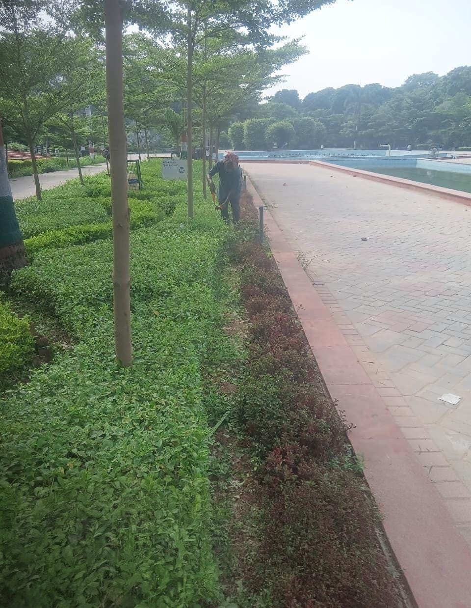 A 2.15 km long synthetic track will be constructed at Maharana Pratap Park.