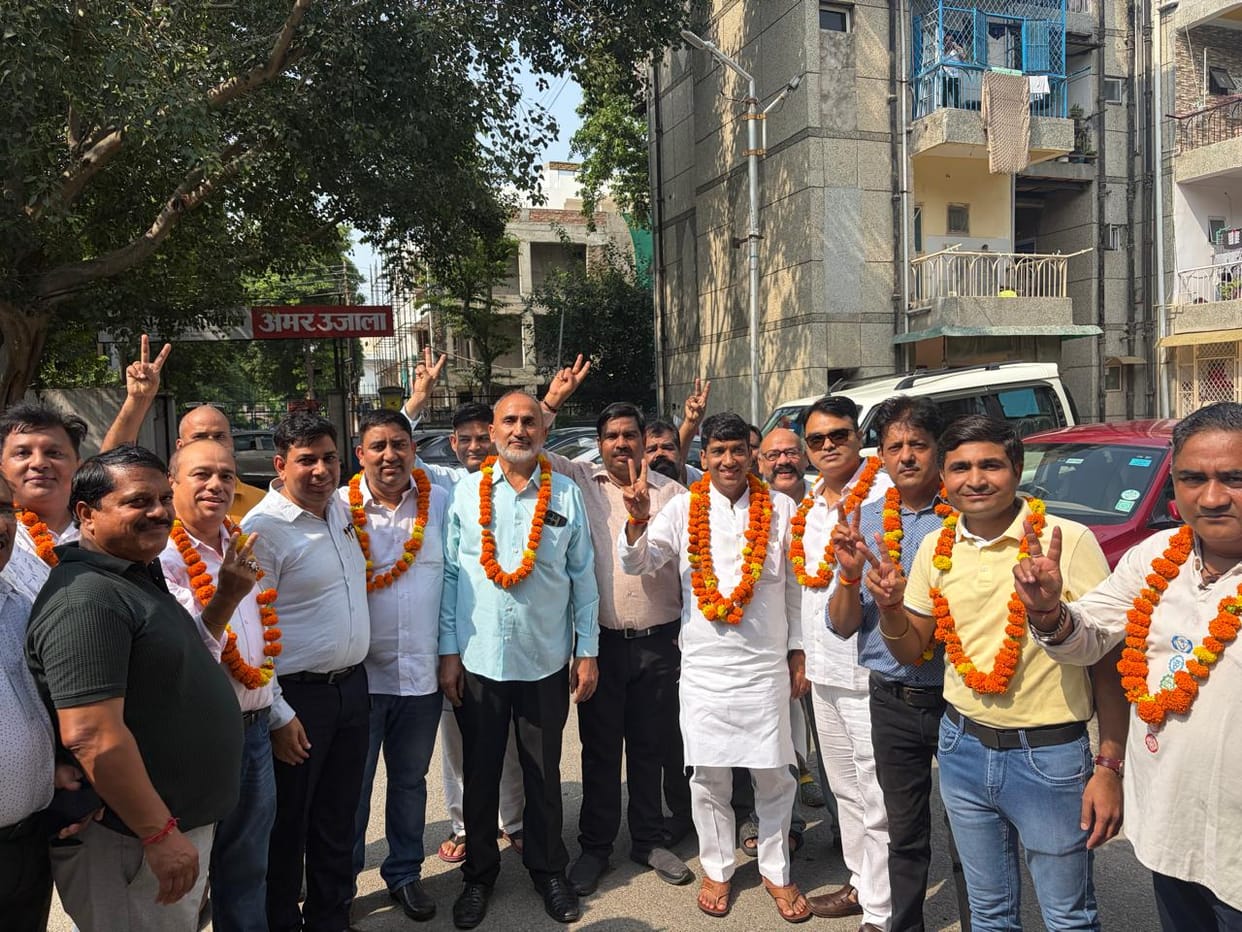Sushil yadav has become president of sai apartment