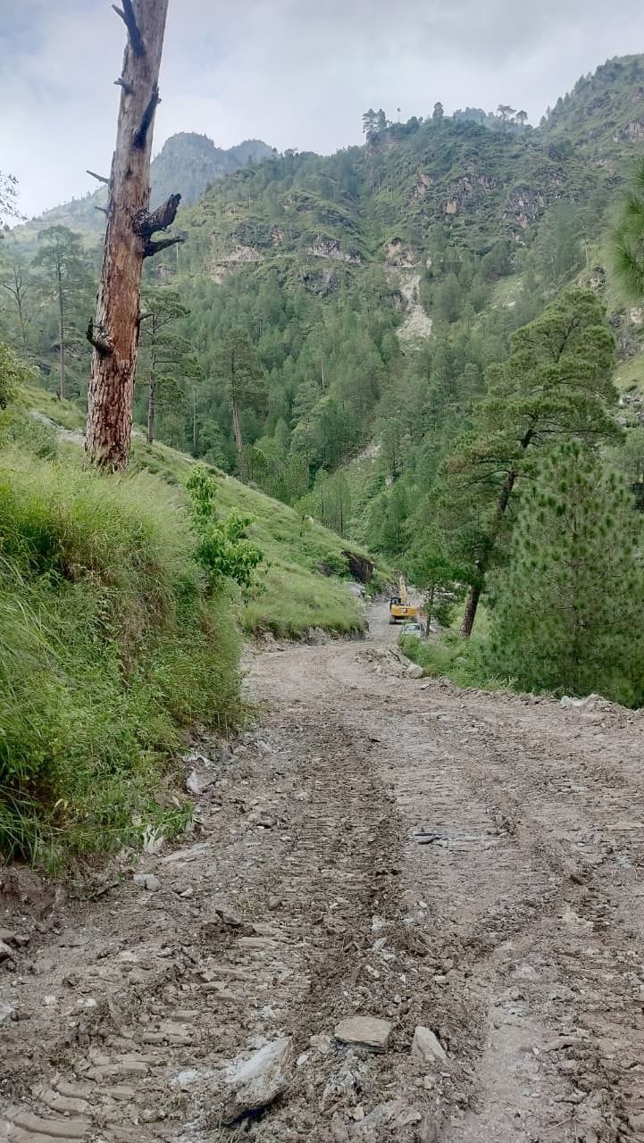 उपमंडल रामपुर की सेरीपुल-अनुराक्षी-करेरी सडक़ का निर्माण कार्य शुरू। संवाद
