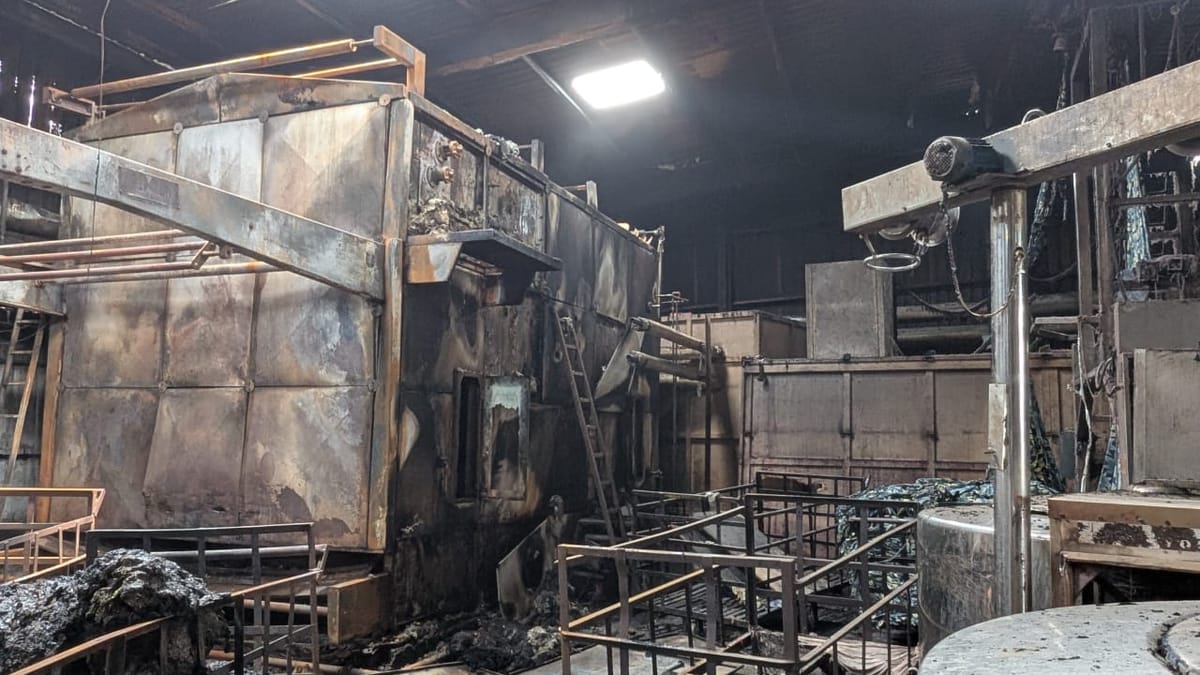 Panipat News: टेक्सटाइल फैक्टरी में भीषण आग, कर्मचारियों ने बचाई जान