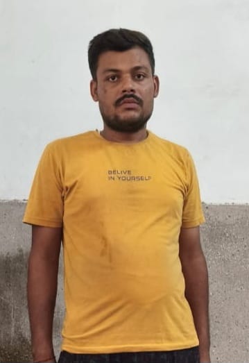 फोटो23एचएएमपी 07- हत्यारोपी छोटू सिंह। संवाद
