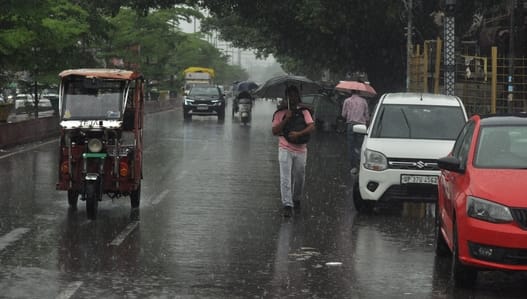 Rain makes the weather pleasant; relief from humidity.