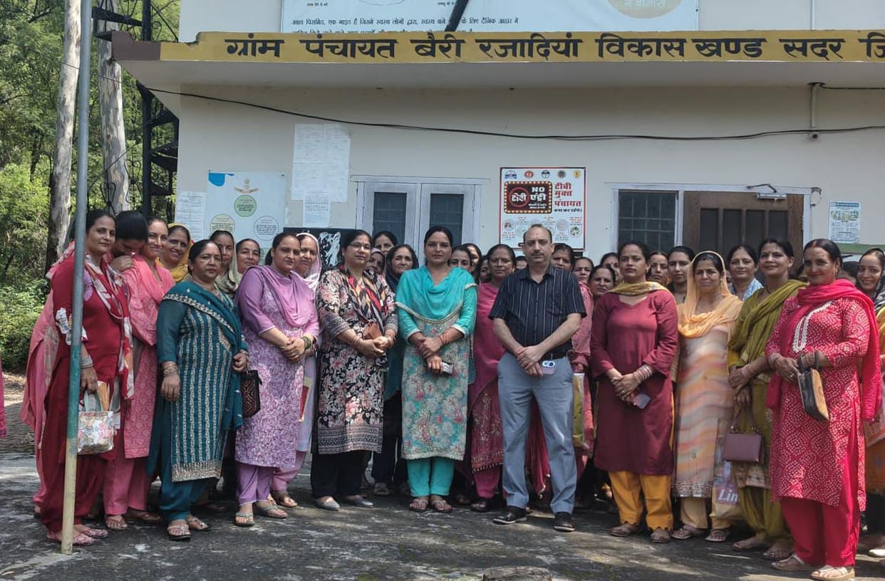 Women can become self-reliant through self-employment and avail the benefits of government schemes.