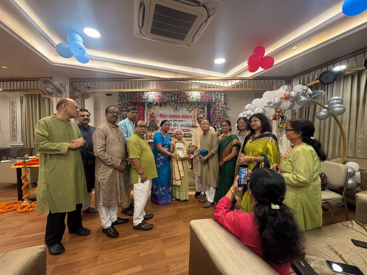 Folk culture shines at the Hariyali Teej celebration.