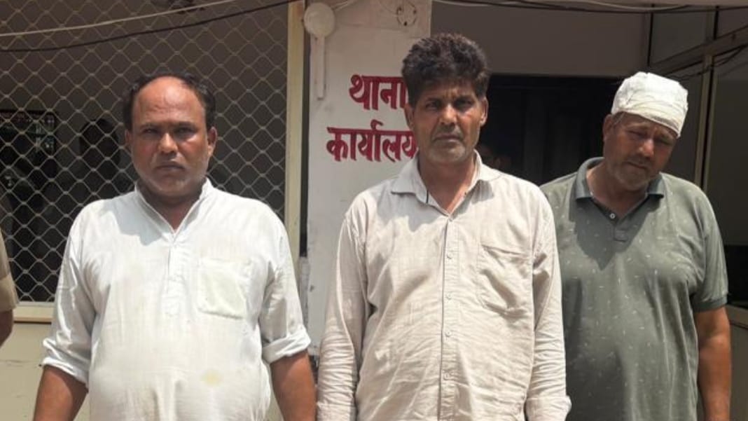 Three accused involved in the attack during settlement talks arrested.