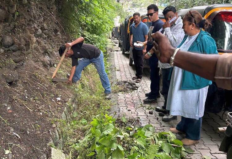 Sanitation system in Manali being improved; hotspots being eliminated.