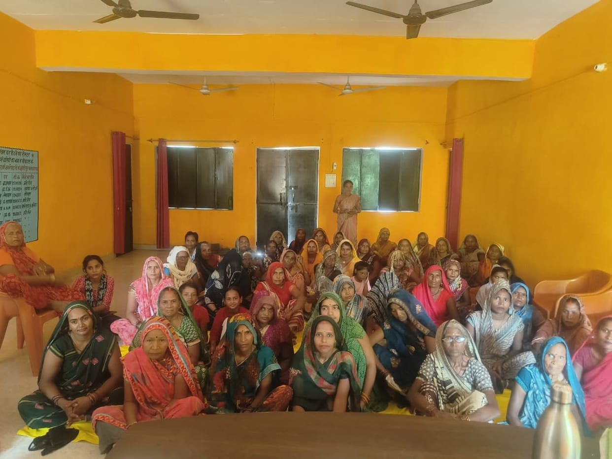 Emphasis on connecting women with self-help groups