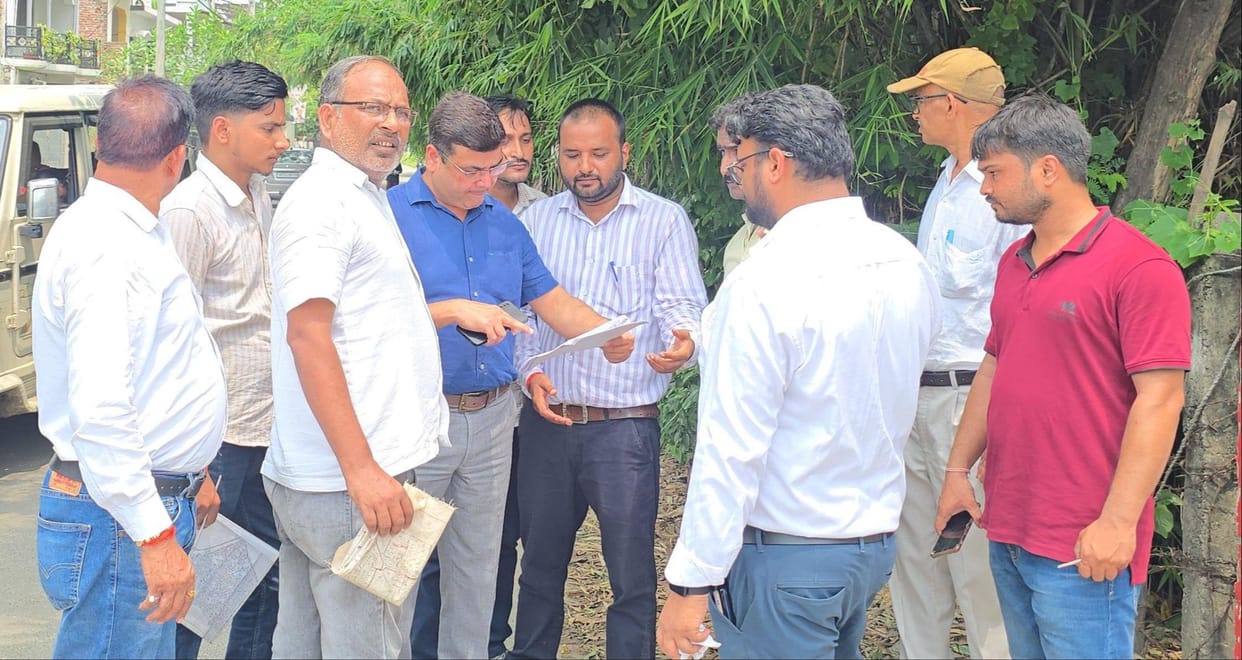 Demarcation of enemy properties begins in Gonda
