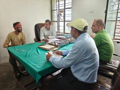 Health Fair: 155 patients with stomach ailments and 207 with diabetes treated.