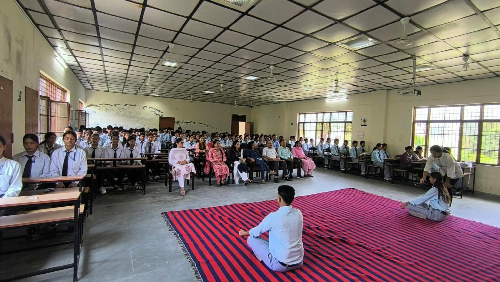 Students learned the tricks to stay mentally healthy.