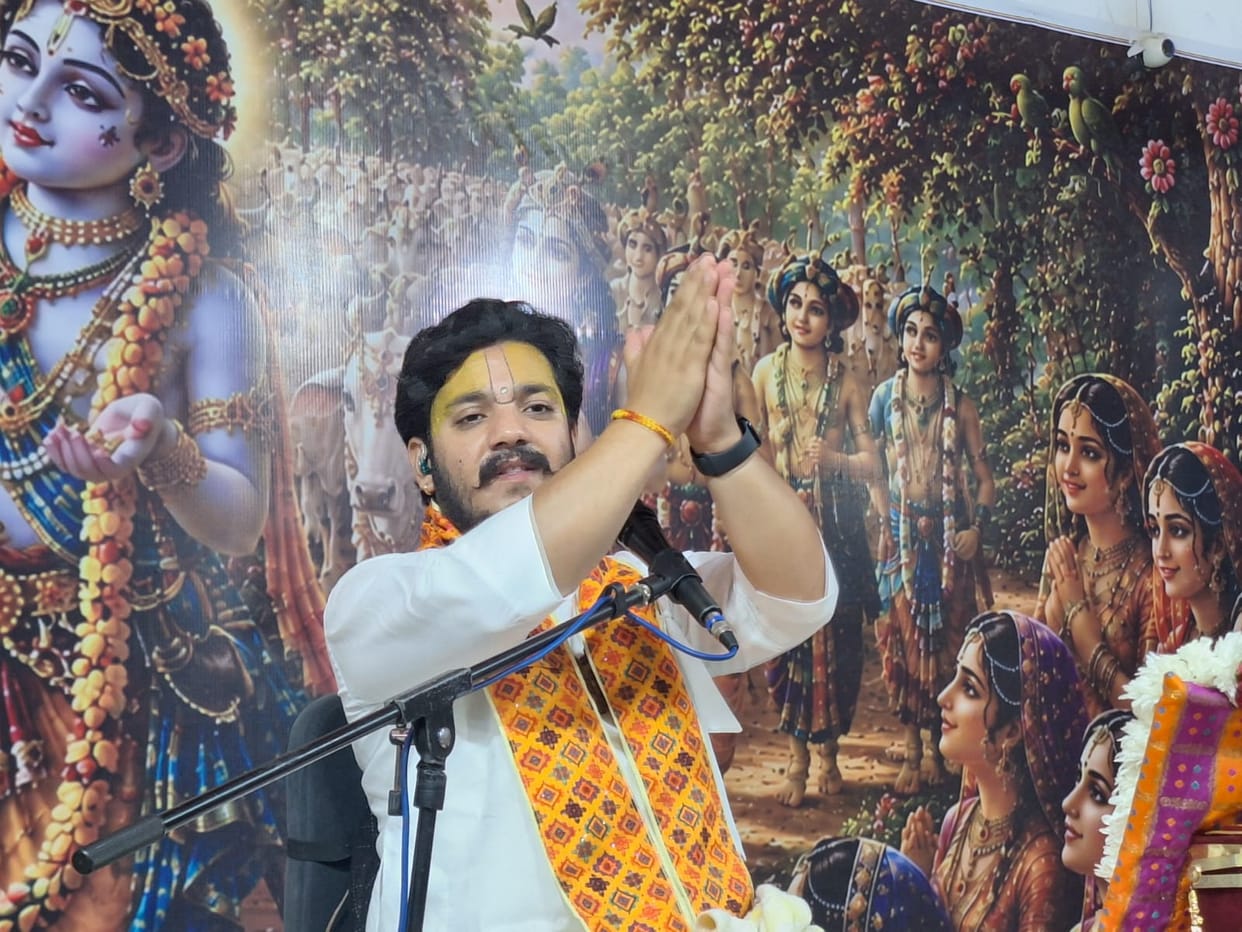 Lord Krishna's childhood pastimes are a symbol of love: Atul Krish