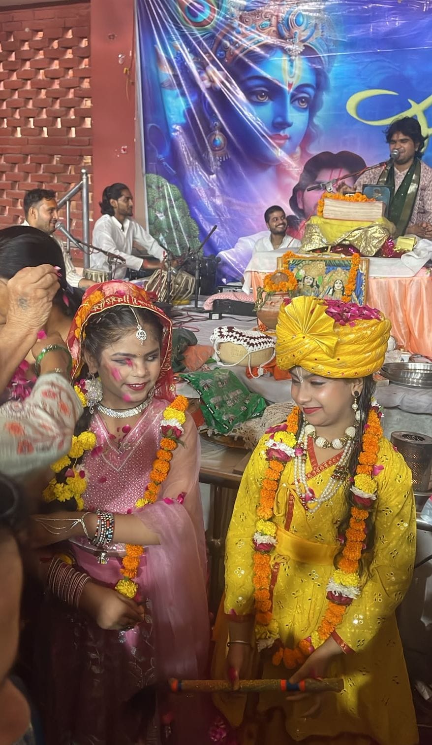 The episode of Rukmini's marriage was narrated during the Shrimad Bhagavat Katha.
