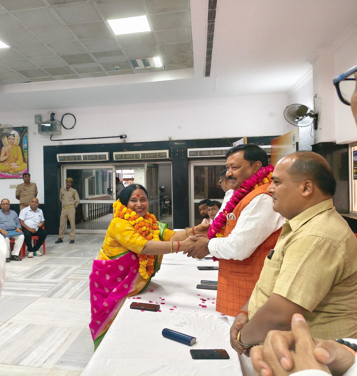 'Tiranga Yatra' taken out for the restoration of the old pension scheme and other demands.