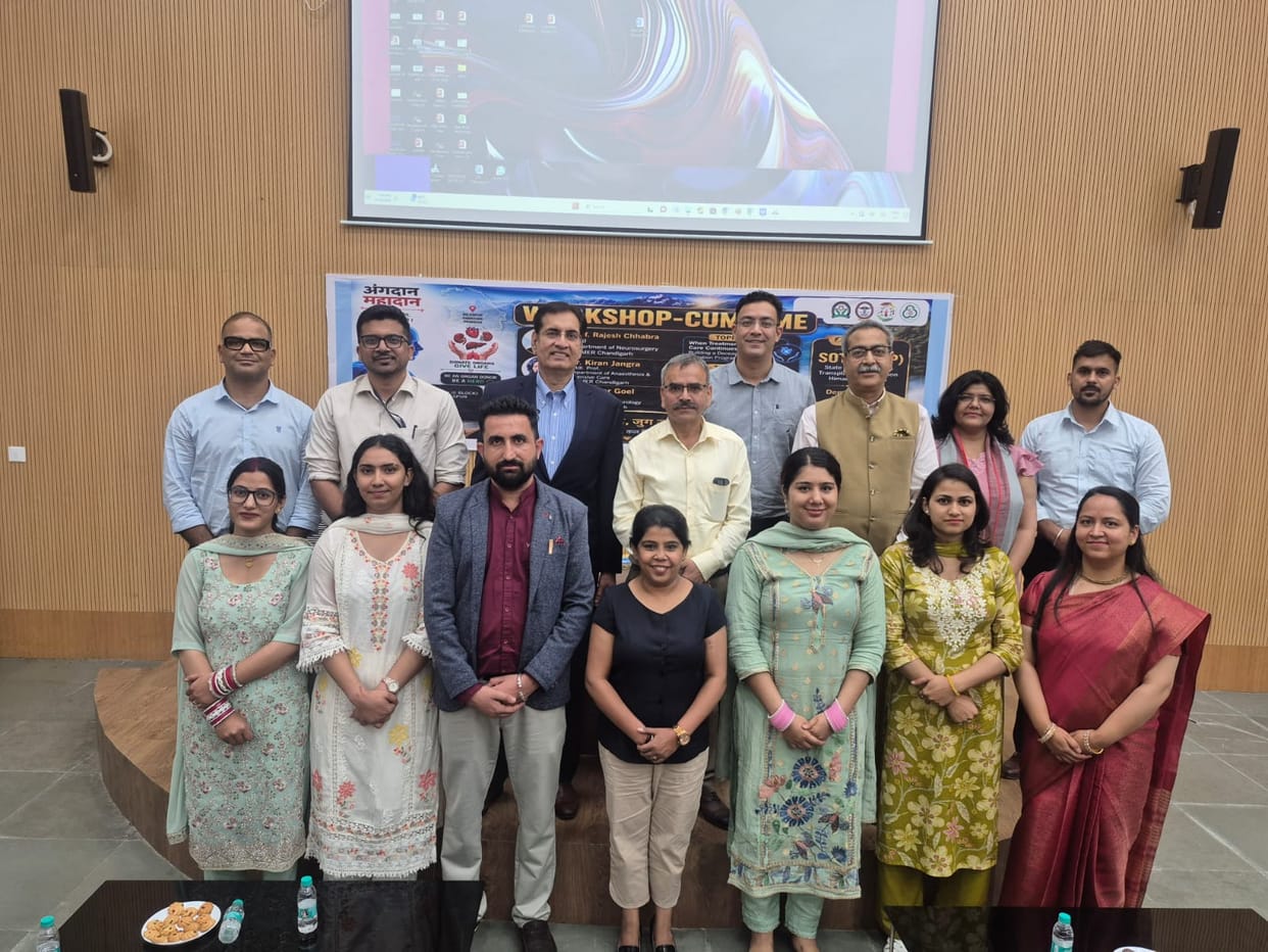 Training at AIIMS on Brain Stem Death Identification and Organ Donation