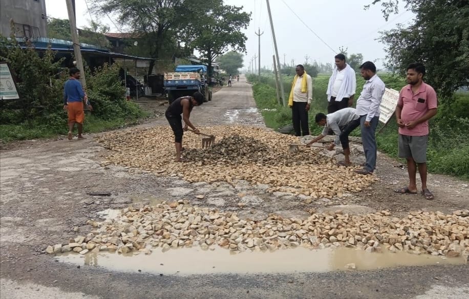 Authorities awaken; roads begin to become pothole-free.