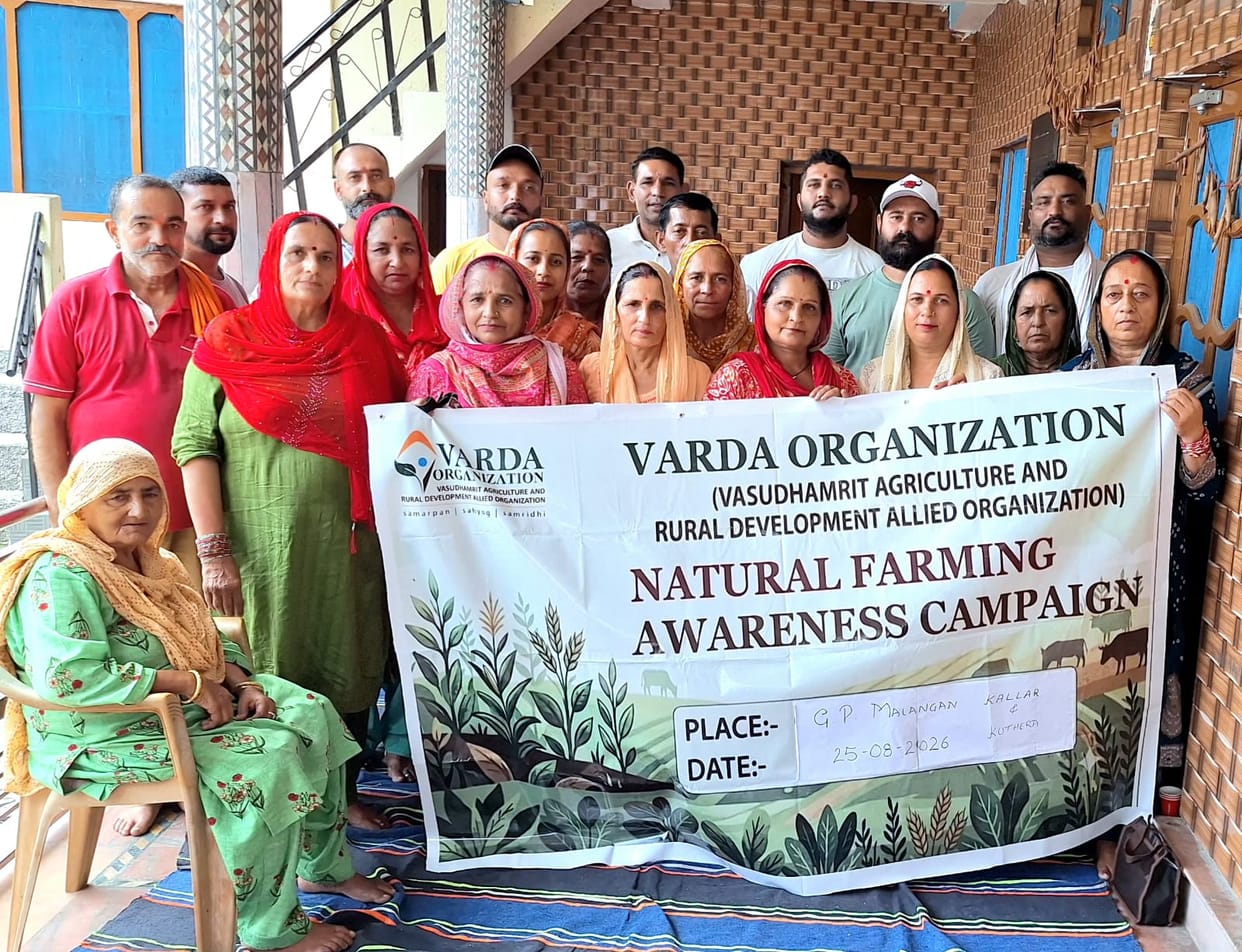 Adopt natural farming; save soil, water, and health.