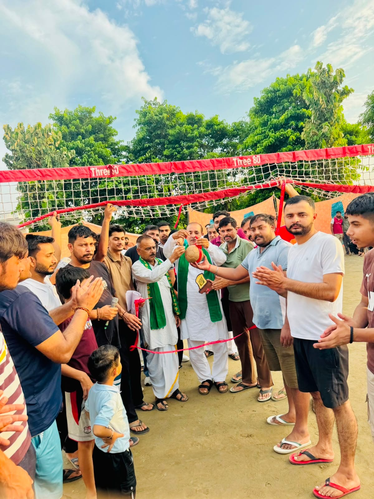 Topra's team secures first place in shooting volleyball