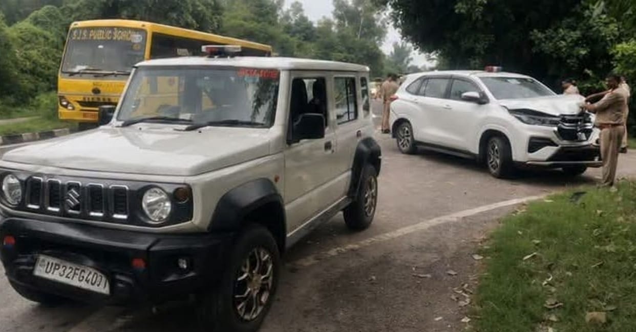 IG survives accident; three head constables injured