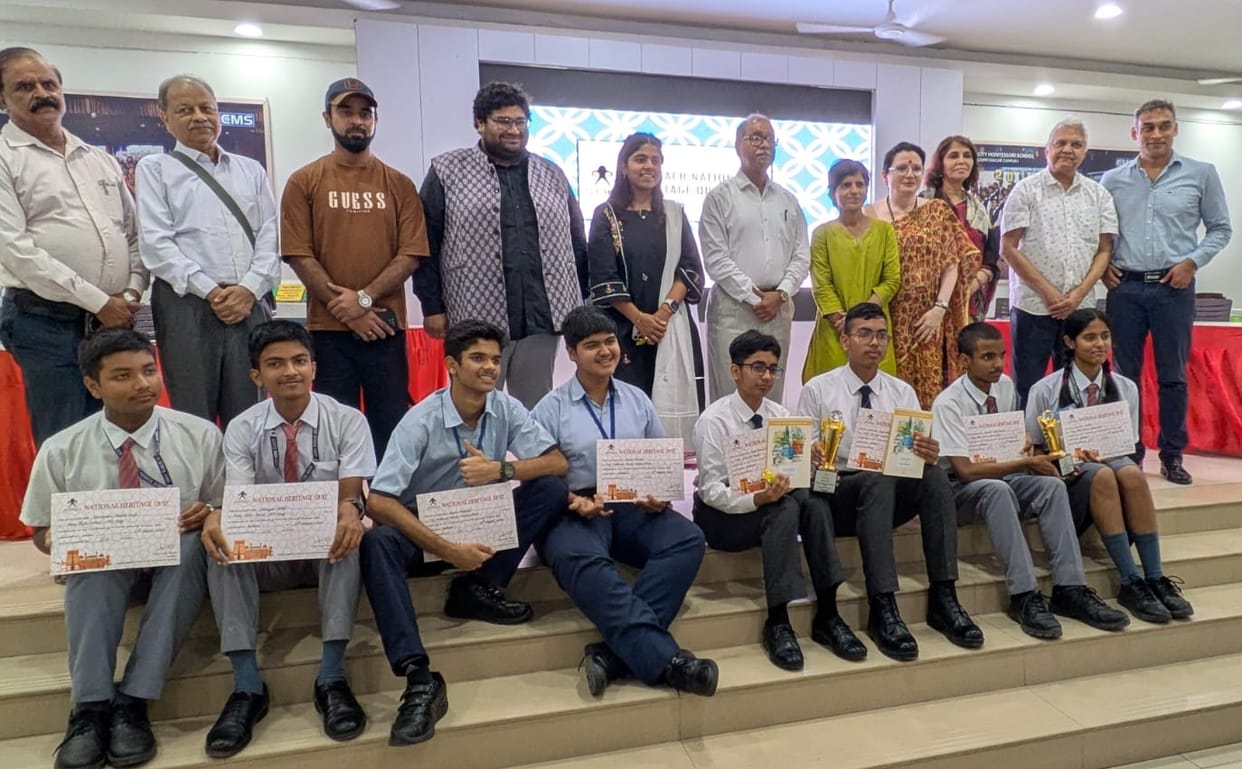 Youth talent showcased at the INTACH National Heritage Quiz.