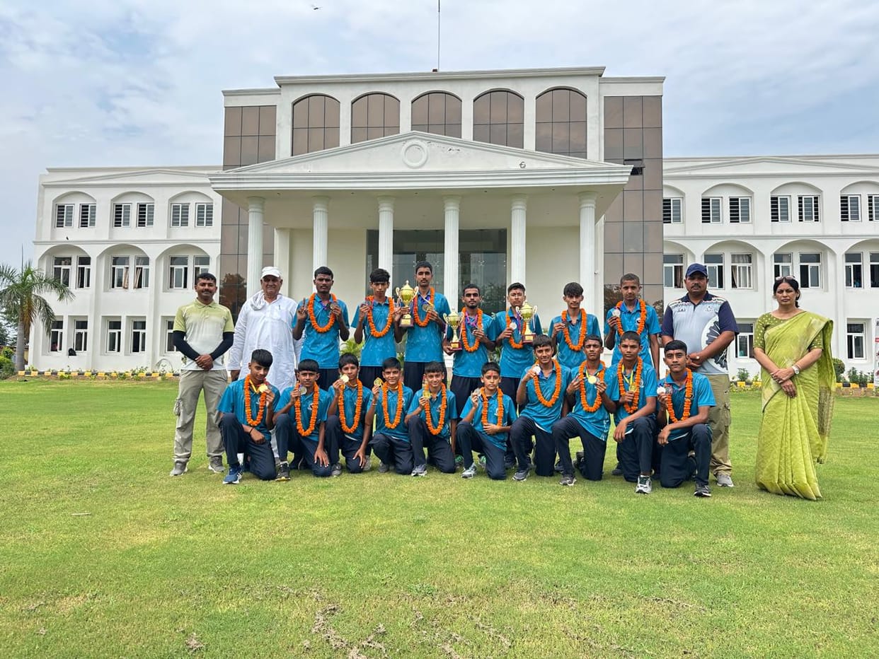 Athletes won several medals at the CBSE Cluster Athletics meet.