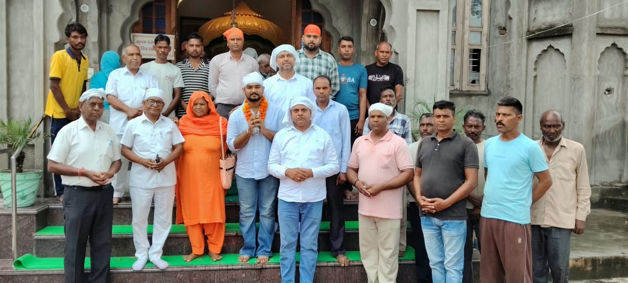 Kalash Vandan Yatra welcomed upon arrival in Vyaspur