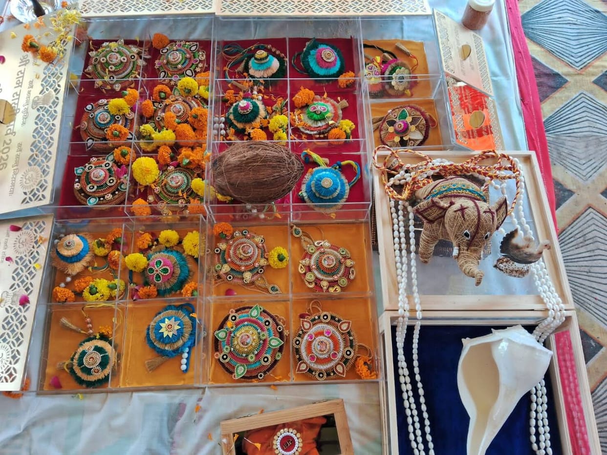 Shri Ram Rakhi Mahotsav kicks off with Rakhi Puja.