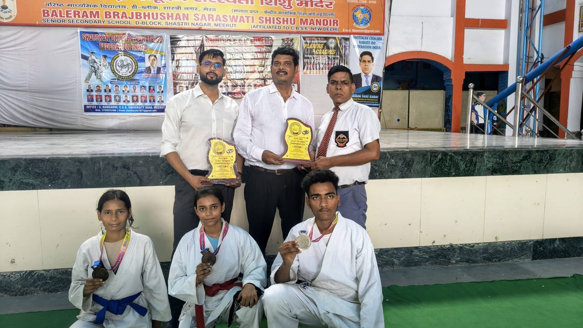 कराटे : खिलाड़ियों ने झटके दो स्वर्ण समेत तीन पदक