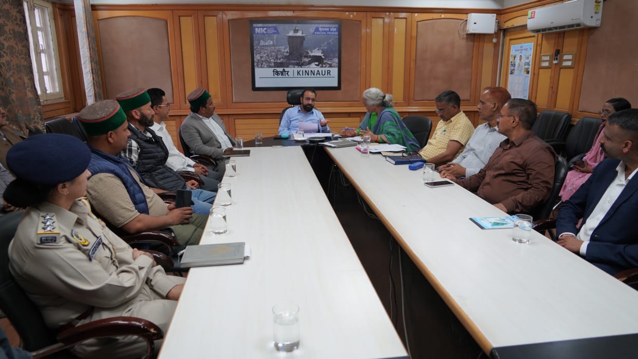 Review meeting regarding the Mid-Day Meal Scheme in government schools