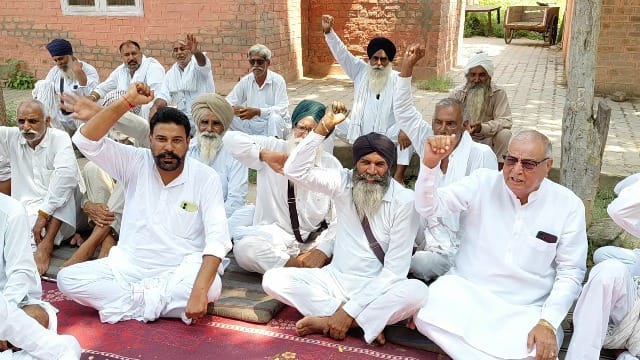 protest for irrigation water