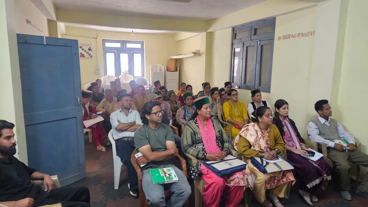 Camp held in Shudarang; farmers informed about schemes