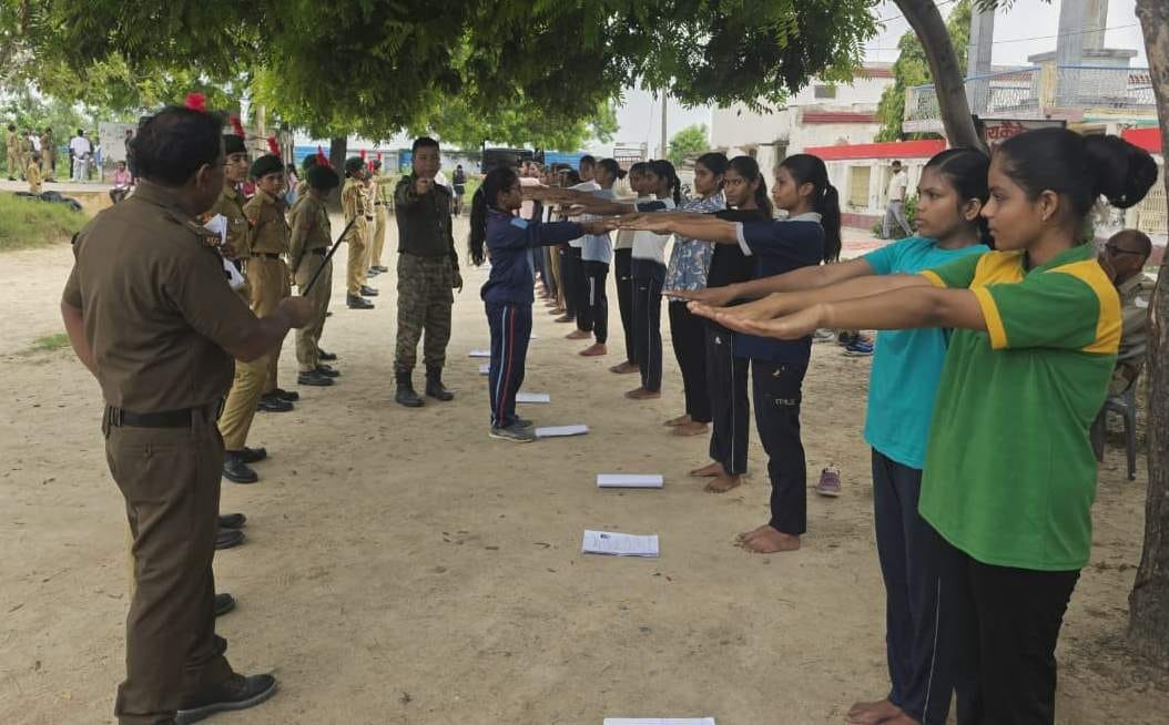 257 students demonstrated their mettle during the NCC recruitment drive.