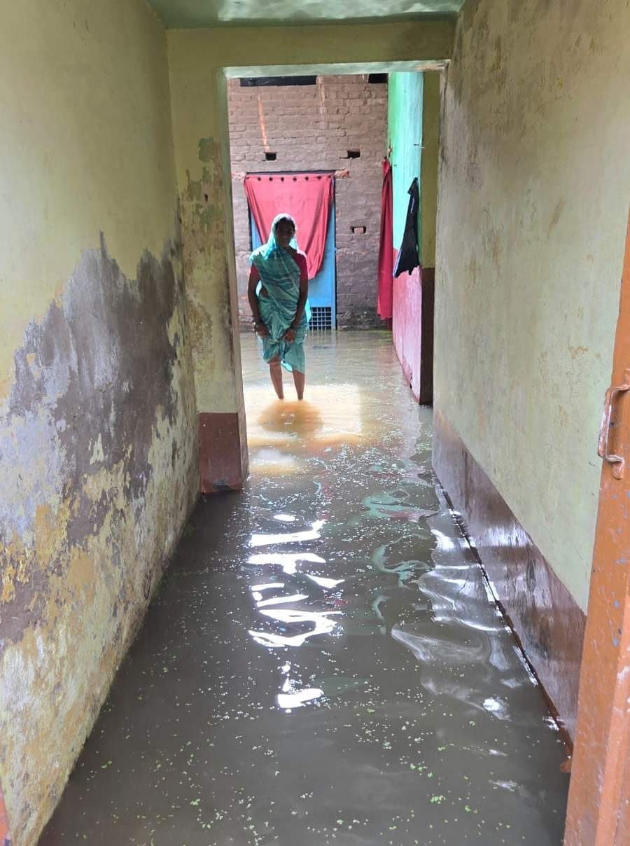 Drain cleaning claims washed away; roads turned into ponds.