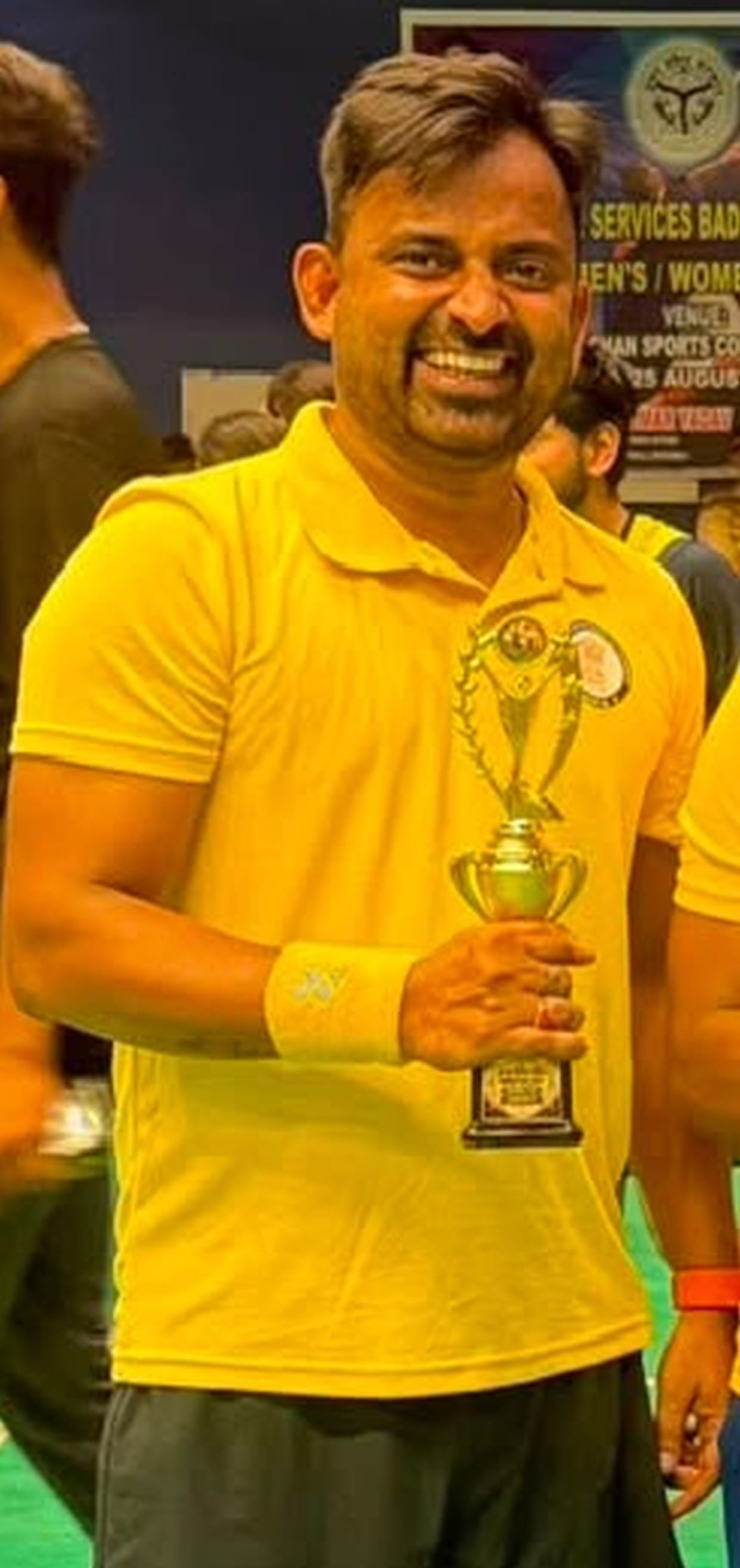 Anoop Gupta selected for the Civil Services badminton team