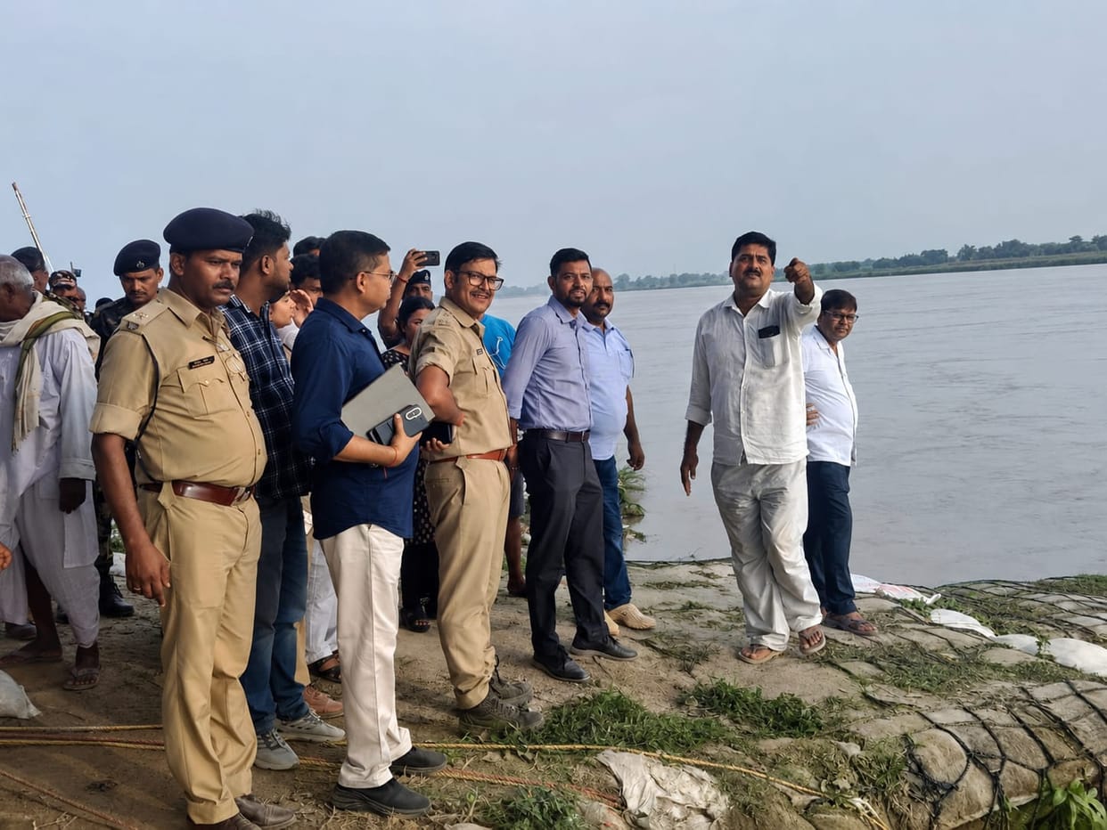 Muzaffarpur Bihar news : flood alert due to heavy rain in nepal after incident today many district