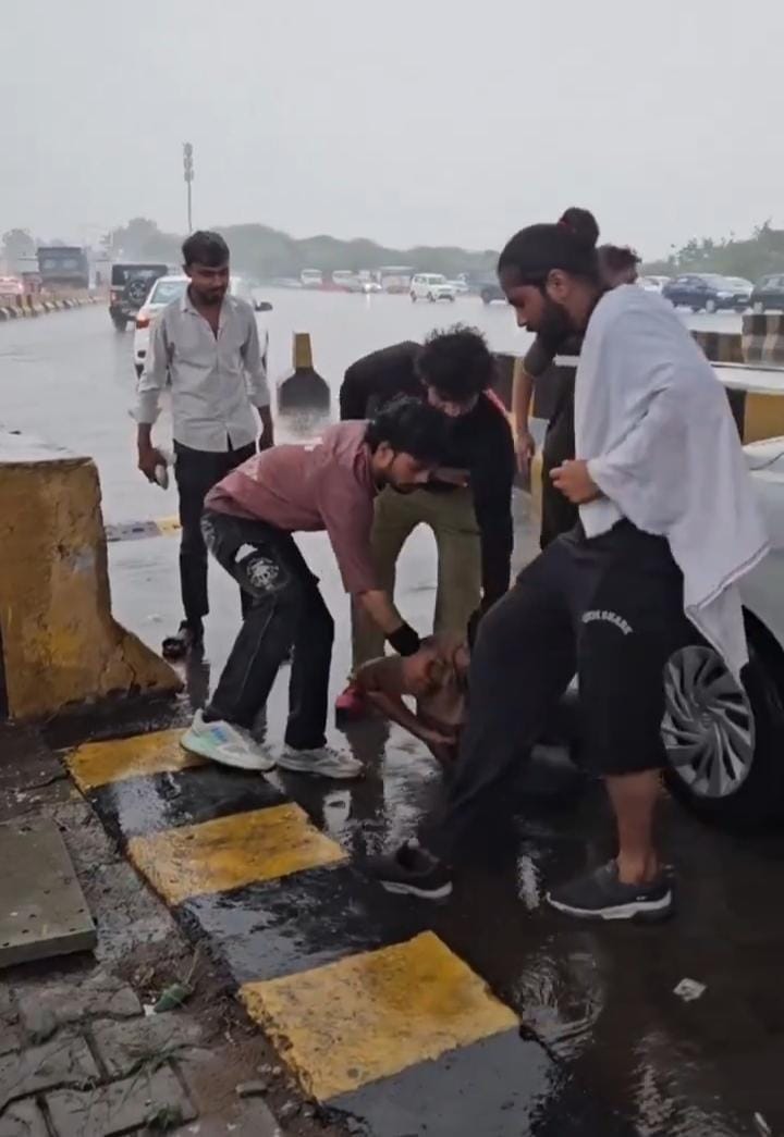 Car driver assaulted at Bandhwari toll; two accused arrested.