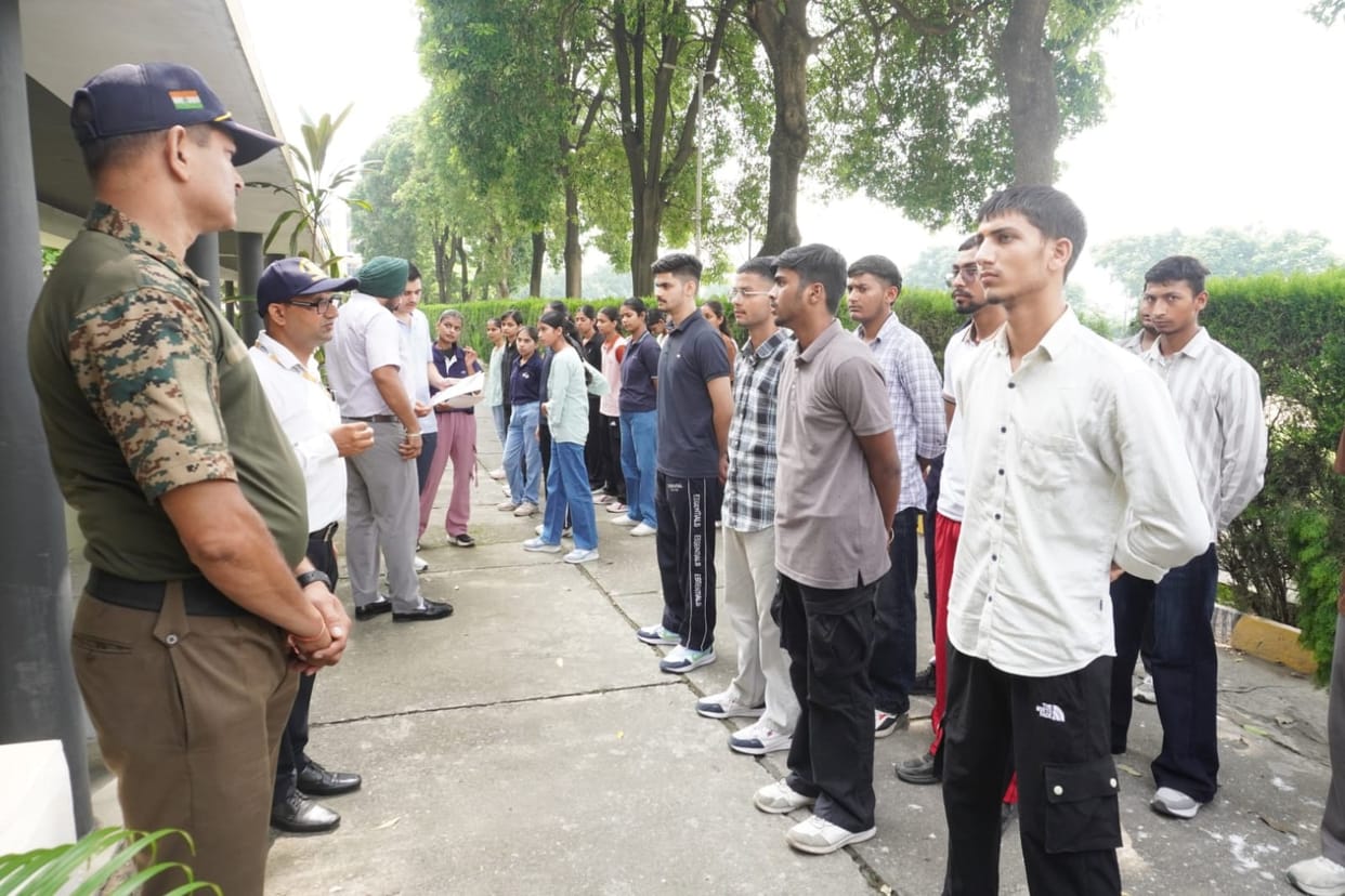 NCC activities explained to students