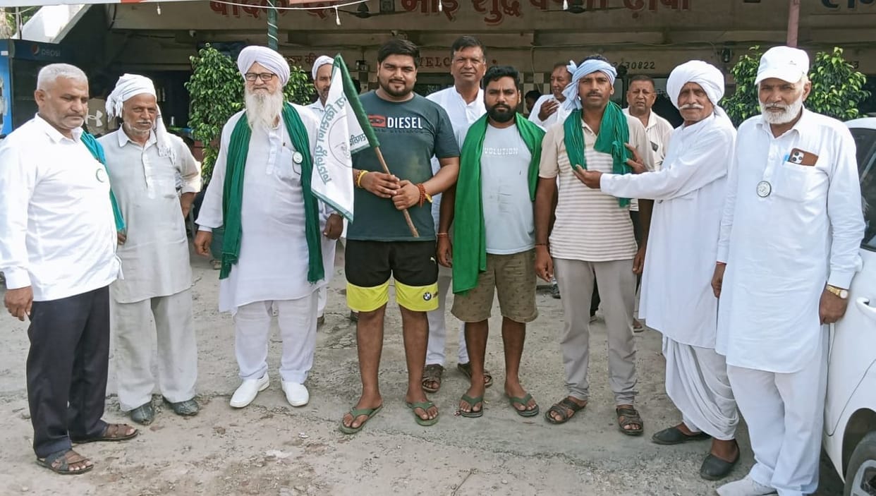 Naveen Malik became the district head of Bhakiyu, Chhajju Ram Kandela became the general secretary.