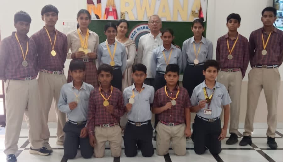 Players showed their strength in athletics and archery
