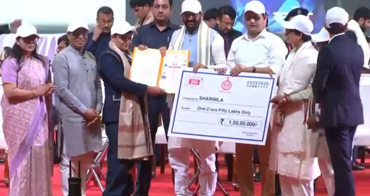Mother teary-eyed at the honor bestowed upon Sharmila; says her father would have been proud of his daughter.