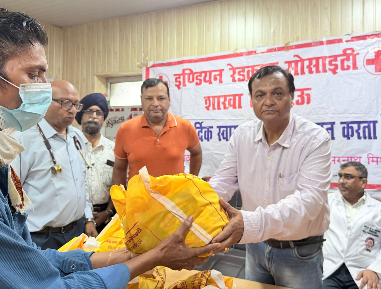Red Cross distributed nutritional kits to 30 TB patients.